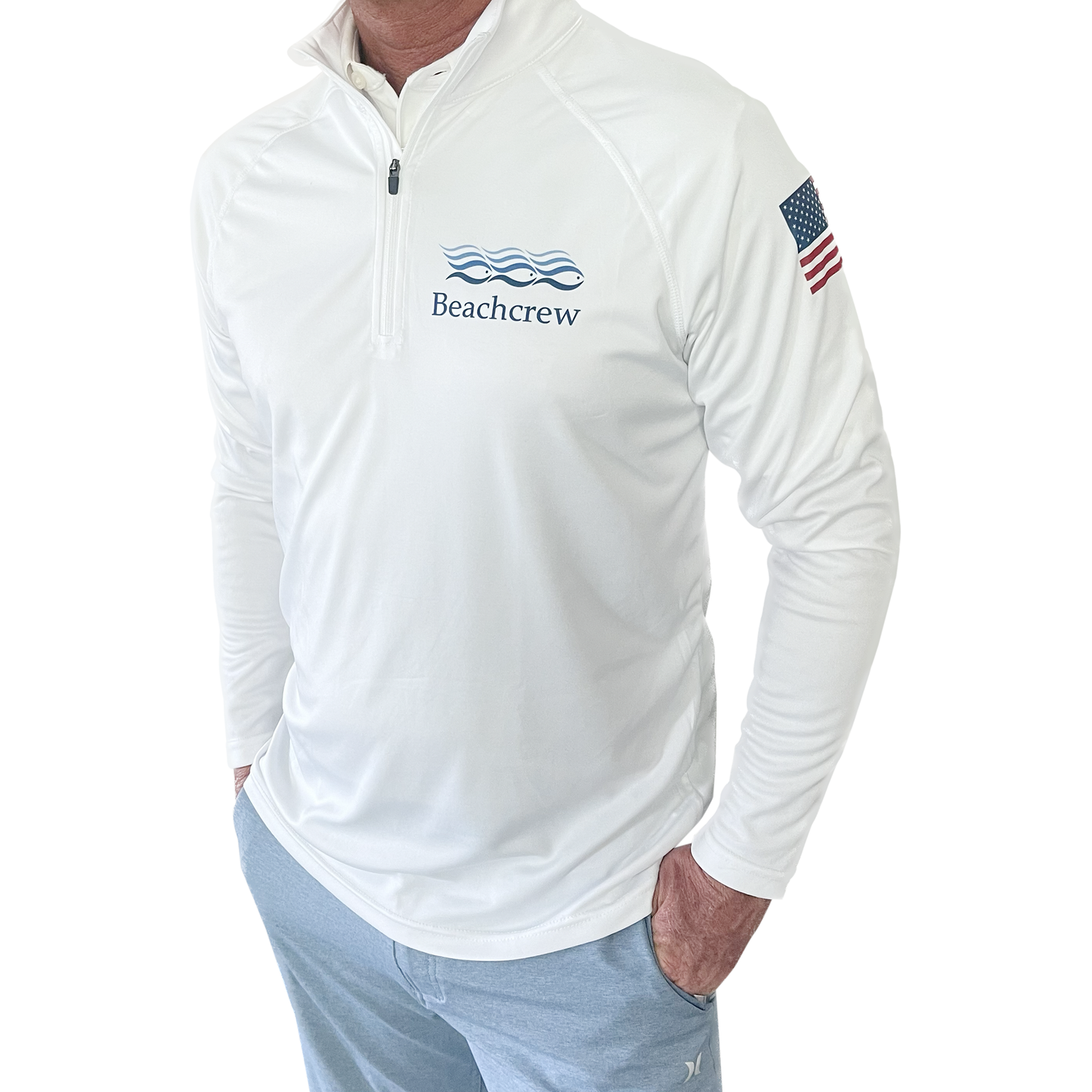 Men's 3/4 Zip Pull Over