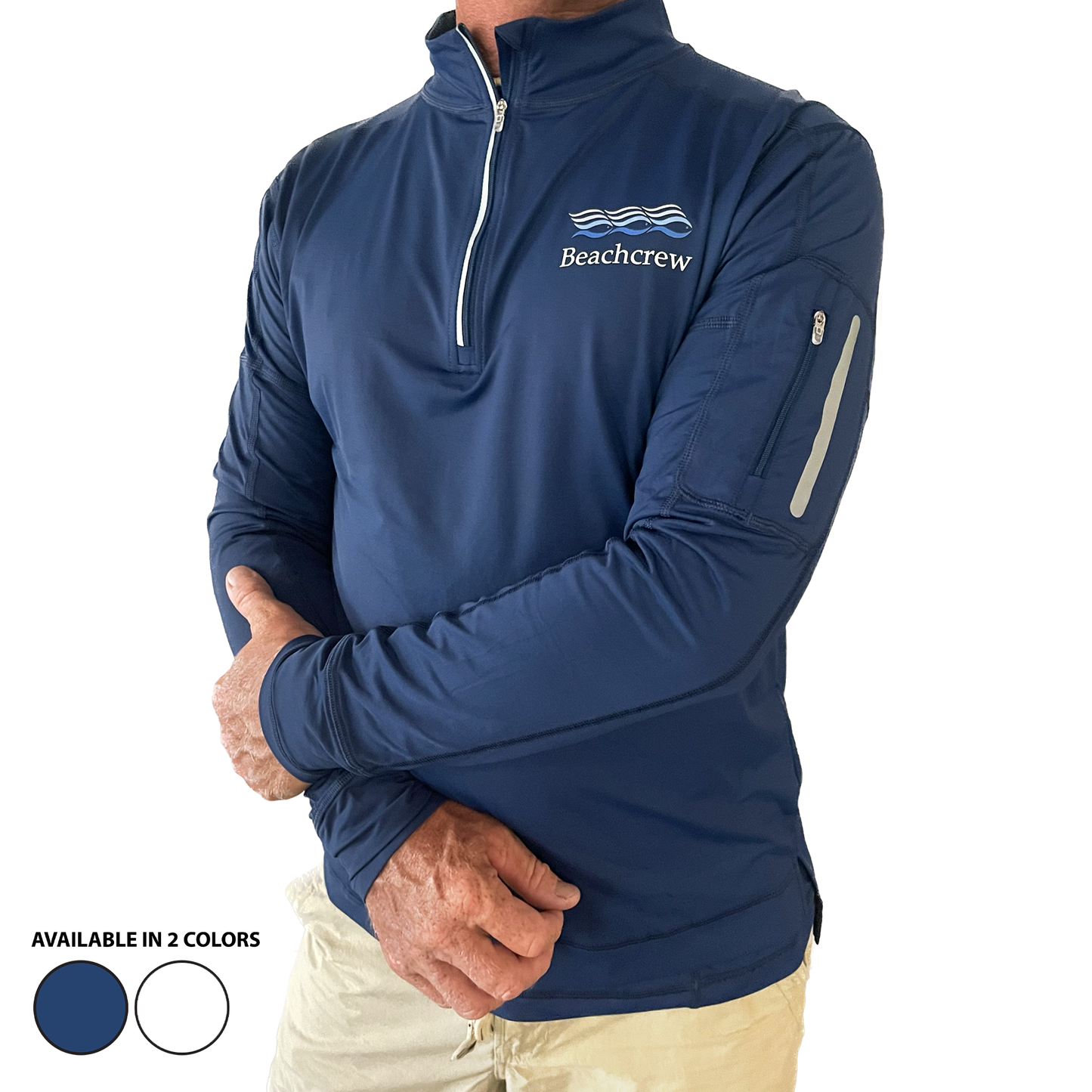 Premium Mock Zip 3/4 Zip Pullover